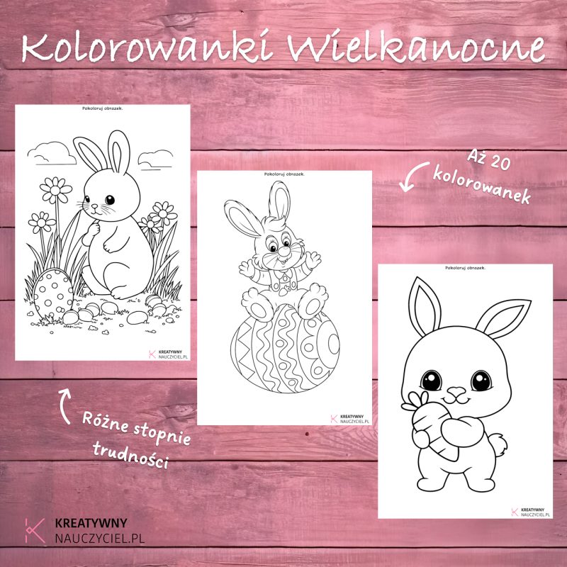 Kolorowanki Wielkanocne