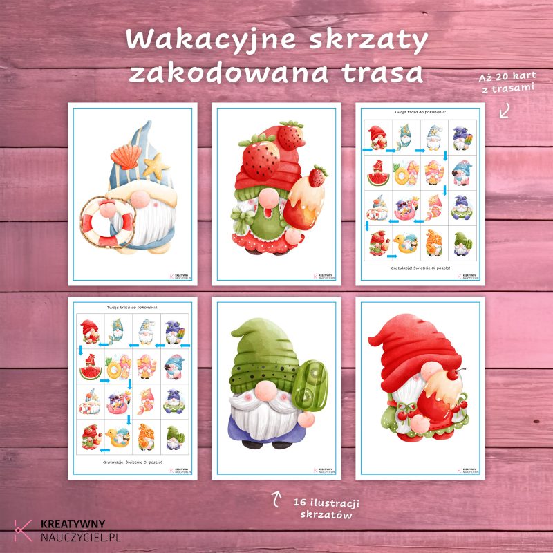 Skrzaty - zakodowana trasa