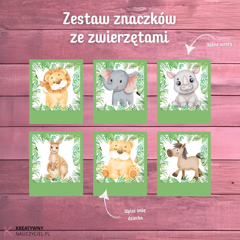 Znaczki – zwierzęta