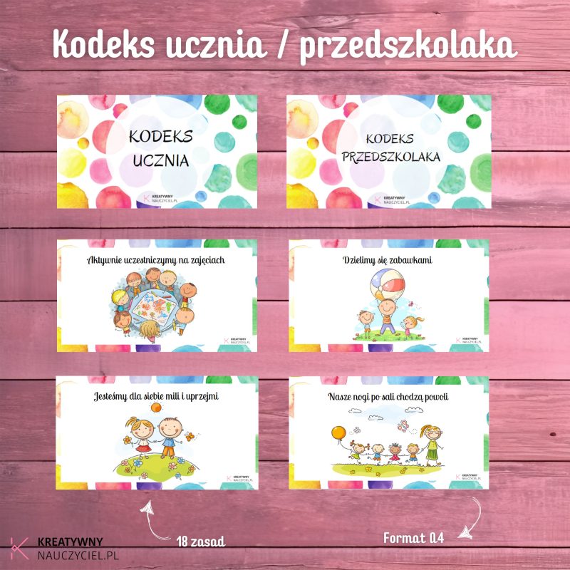 Kodeks przedszkolaka / ucznia