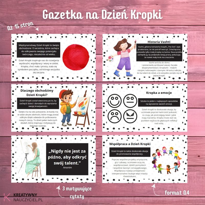 Gazetka na Dzień Kropki