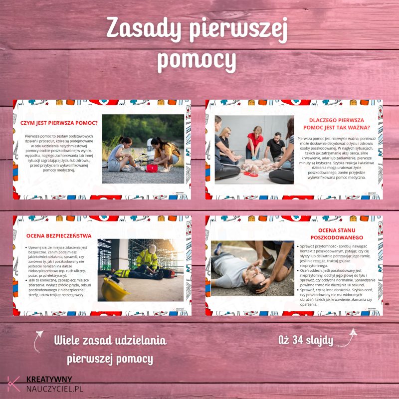 Pierwsza pomoc - gazetka