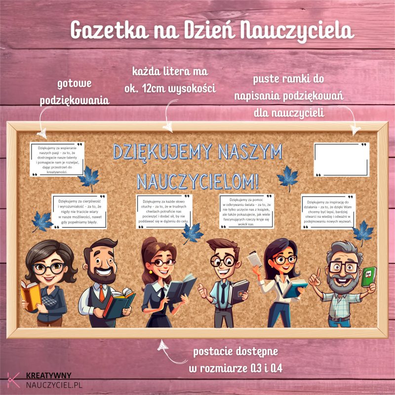 Gazetka na Dzień Nauczyciela