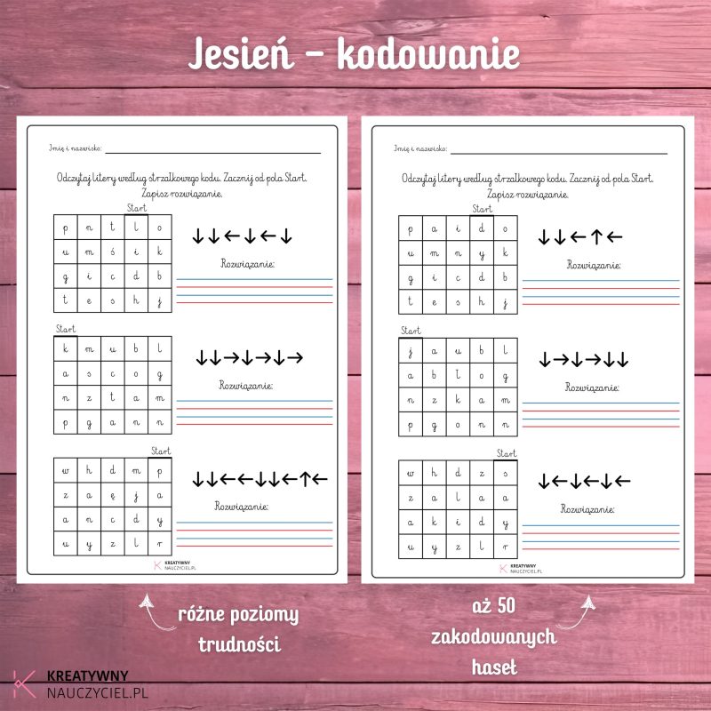 Jesień - kodowanie