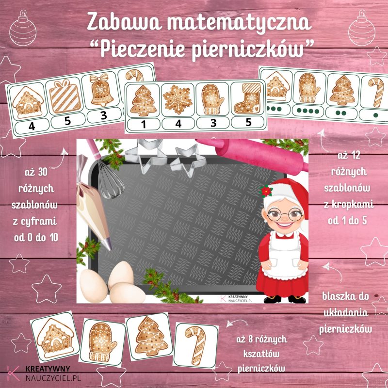 Zabawa "Pieczenie pierniczków"
