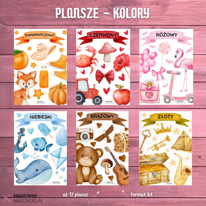 Plansze - kolory