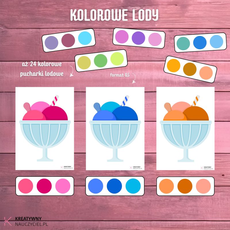Kolorowe Lody