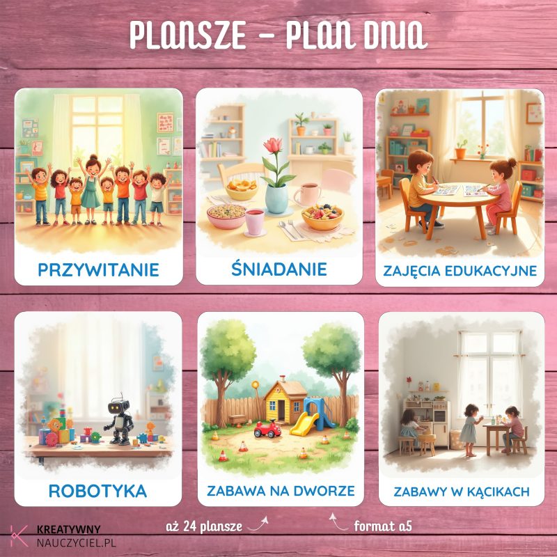Plansze - plan dnia