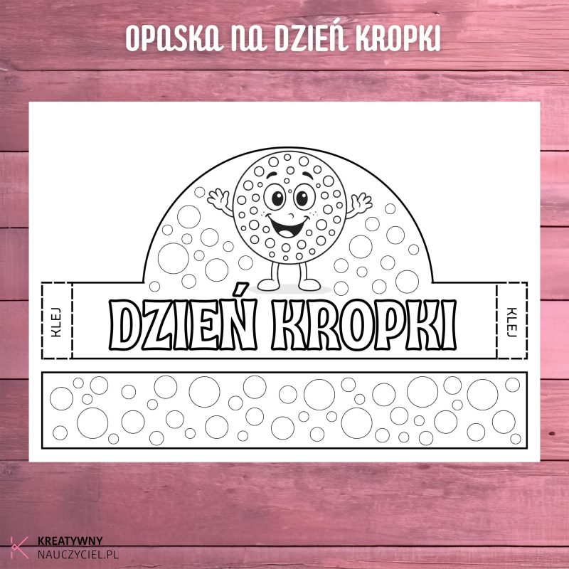 Opaska na Dzień Kropki