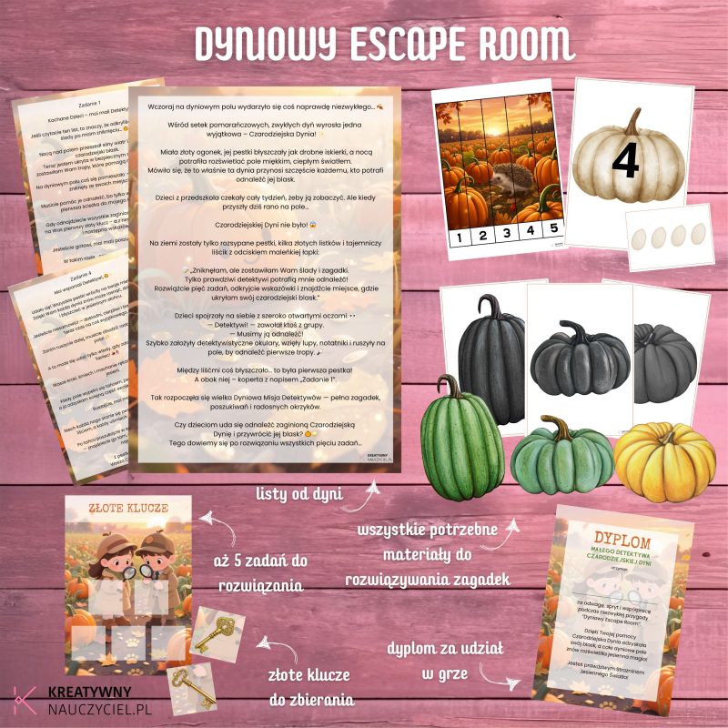 Dyniowy Escape Room