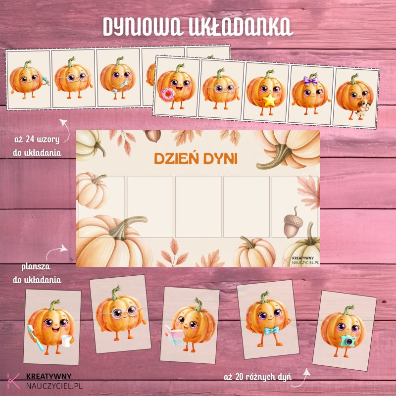 Dyniowa układanka
