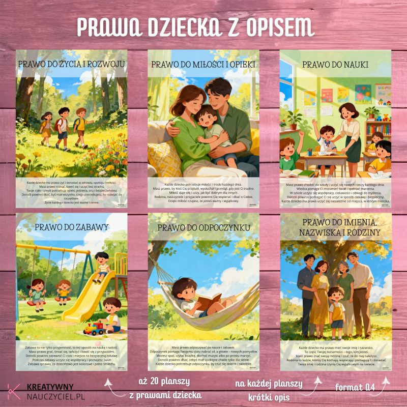 Prawa Dziecka z Opisem