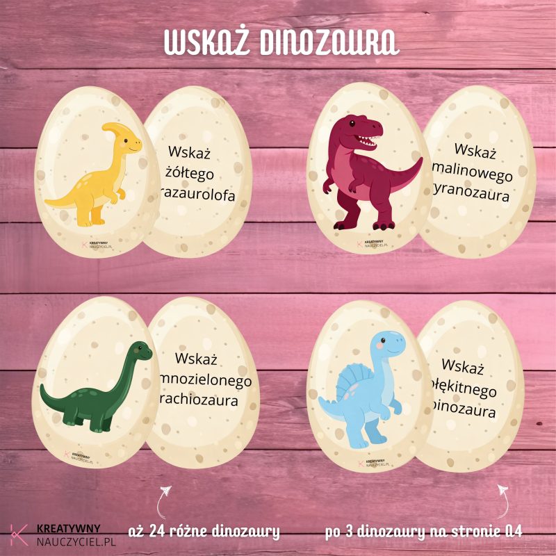 Wskaż Dinozaura