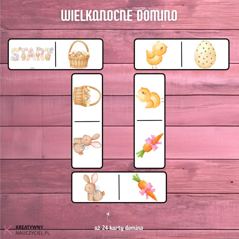 Wielkanocne Domino