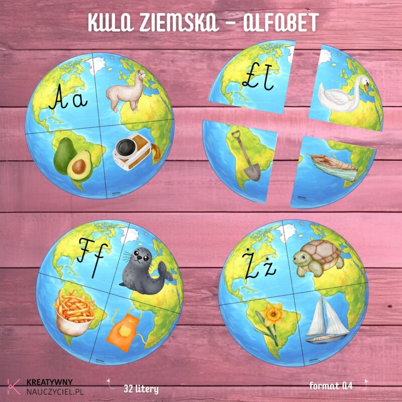 Kula Ziemska - Alfabet