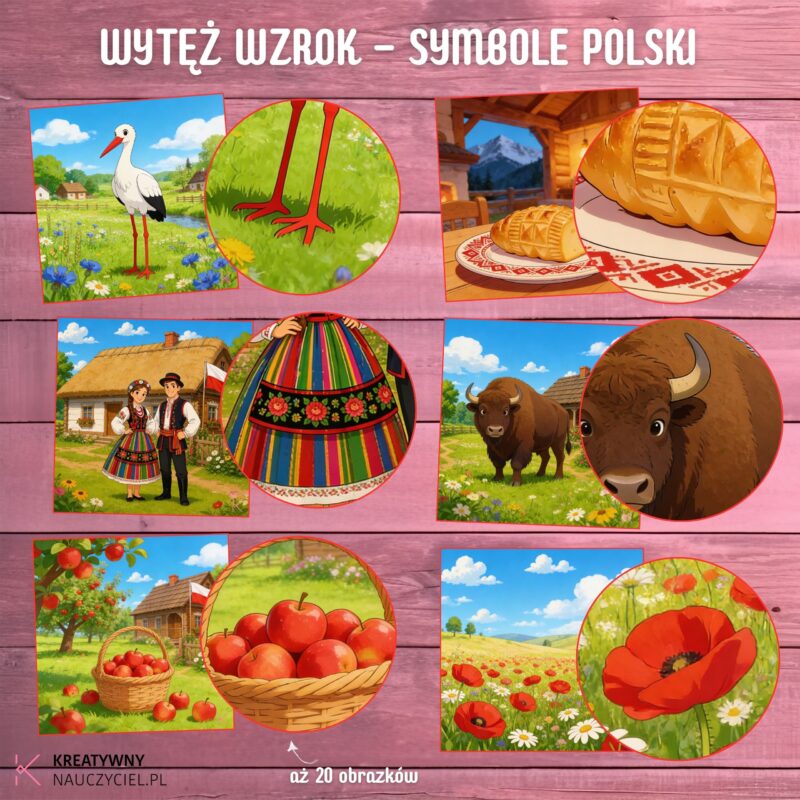 Wytęż wzrok – Symbole Polski
