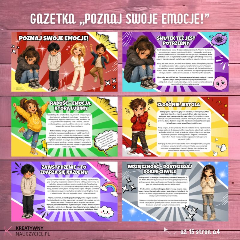 Gazetka "Poznaj swoje emocje!"