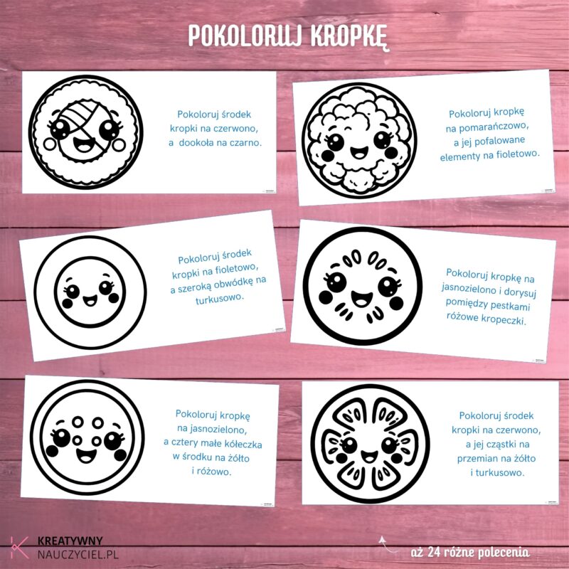 Pokoloruj Kropkę